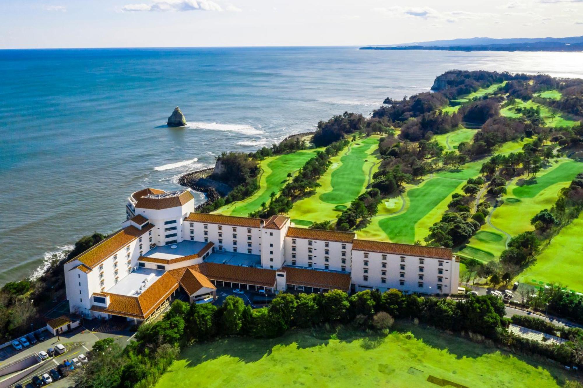 Onahama Ocean Hotel & Golf Club Iwaki  Exteriör bild