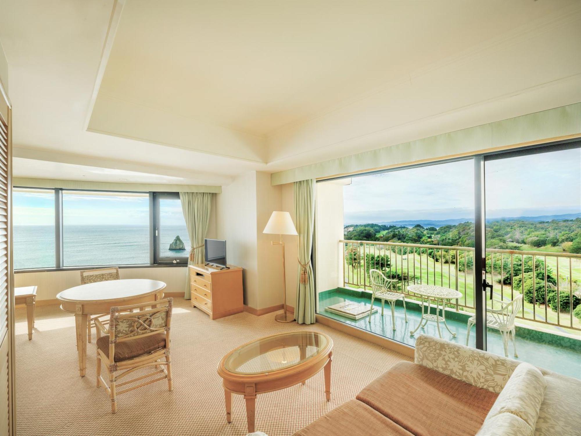 Onahama Ocean Hotel & Golf Club Iwaki  Exteriör bild